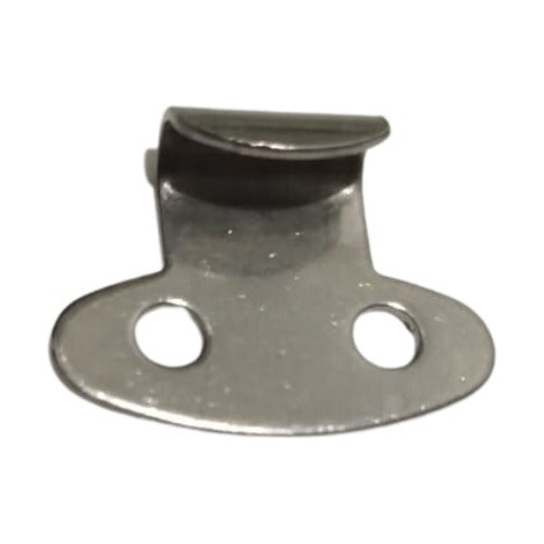 Kit C/4 Fecho De Pressão Em Inox Dobrável 8,7cm Barco Lancha