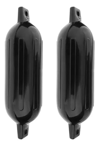 Par Defensa Náutica Inflável G3 14cm X 50,8cm Lancha Barco Preto