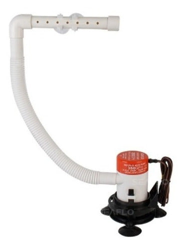 Bomba Aeradora Viveiro Horizontal 350gph 1325lph 12v Seaflo