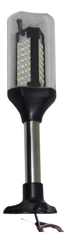 Luz De Ancoragem Função Automática Com Strobo Preto Arieltek