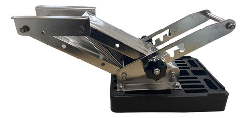 Suporte Inox Motor Popa Auxiliar Articulado Até 20 Hp Barco