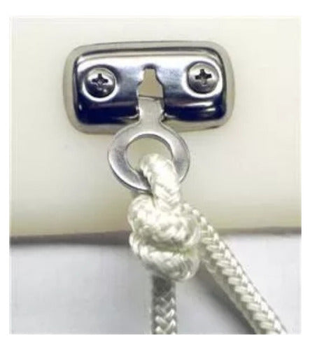 Suporte Para Defensa Em Inox Lanchas Barcos 4 Unidades
