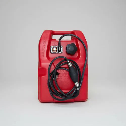 Tanque Combustível Motor Popa Jhonson Evinrude 24l C Medidor