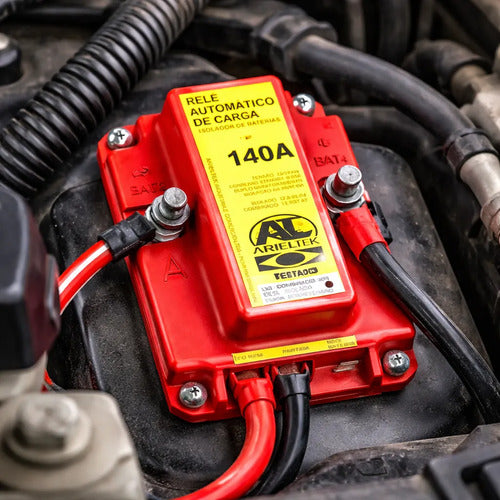 Relé Automatico De Carga Isolador De Baterias 140a 12/24vdc