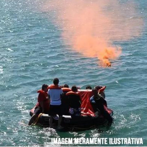 Kit F0gos Pir0técnicos Para Embarcação Salvatagem Mar Aberto
