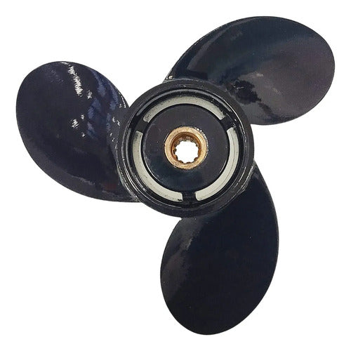 Helice Motor Popa Mercury E Mariner 18hp 25hp 10 3/8 X 12 Preto