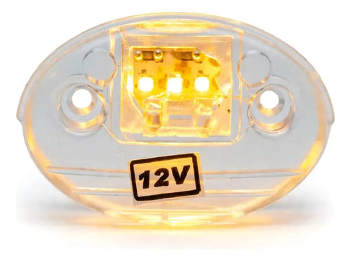 Luz Lanterna De Degrau Branco Cromado Led Amarelo Arieltek