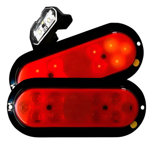 Lanterna De Led Carretinha Carreta Reboque Barco Jet Ski