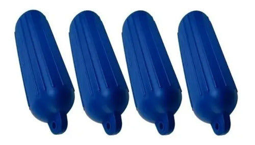 Defensa Náutica Inflável G3 13,75 X 50 Cm Azul Seaform 4 Un Azul