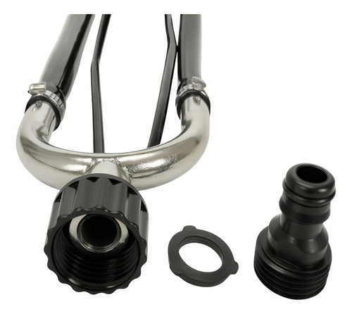 Lava Motor De Popa Orelhão Super Fluxo Reforçado Inox