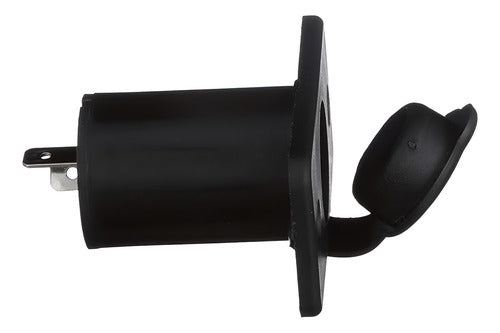 Tomada Náutica 12 Volts Com Plug Com Soquete Barco Lancha