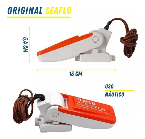 Automático Para Bomba De Porão Seaflo 12v Ou 24v 2 Un