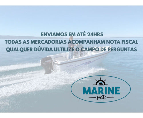 Capa Capô Motor De Popa Mercury Americano USA 25 HP 95 Em Diante