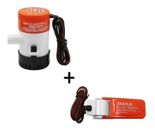 Bomba De Porão 350 Gph 12v + Automático Seaflo