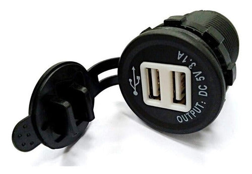 Tomada Usb 20a/24v 10a Entrada Barcos Carros Motorhome