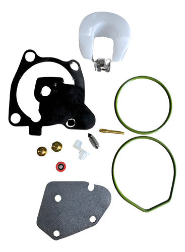Kit Reparo Carburador Motor Popa Yamaha 40hp Modelo Xw