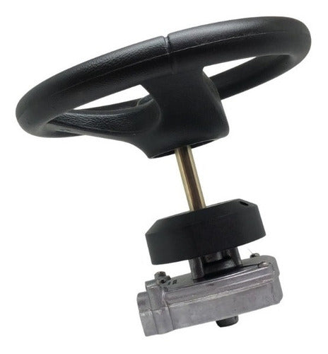 Caixa De Direção + Bezel  Volante Superflex + Cabo 12 Pés