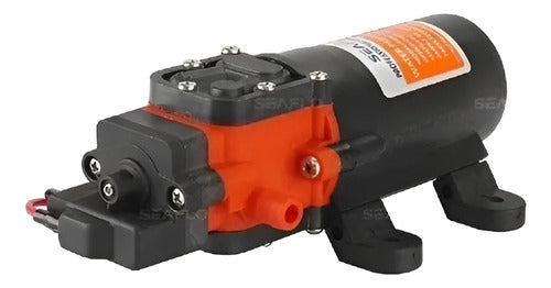 Bomba de Pressurização 0,8 GPM 12V 2,7 L/min 4A 70PSI 21S Seaflo