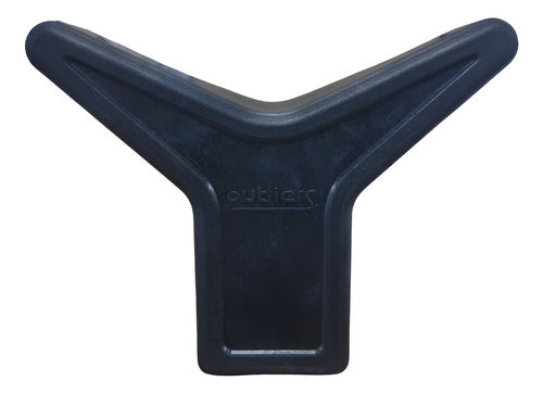 Apoio Borracha Modelo Y Reboque Carretinha