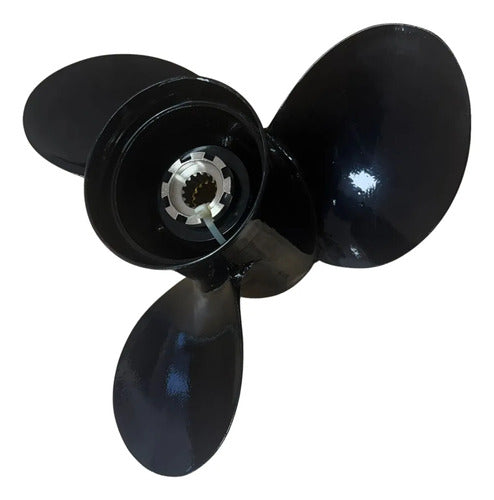 Helice Para Motor Popa Mercury 150/250hp Passo 14x19 Preto