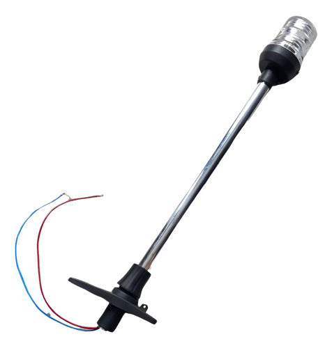 Luz De Popa Mastro De Alcançado 40 Cm 12v Led (preto)