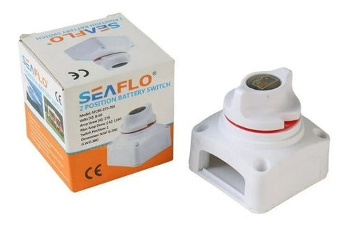 Chave Geral Náutica Uma Bateria 275A até 1250 Amp Seaflo