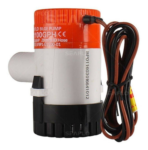 Bomba De Porão 1100 Gph 24v 4160 L Hora Seaflo