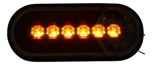 Par De Lanternas Full Led Carretinha 3 Funções Top Luz Placa