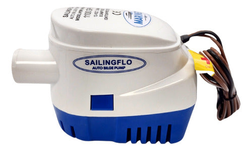 Bomba De Porão 750 gph Com Automático Embutido 12v Sailingflo