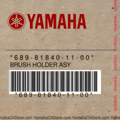 porta Escova Partida Motor Popa Yamaha 25 A 70hp Quadrado