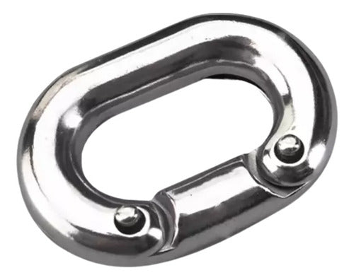 Elo Conector De Corrente Aço Inox Âncora Barcos 8mm