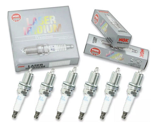 Kit 6 Velas de Ignição Ngk Izfr5g Mercury Optimax 889597q