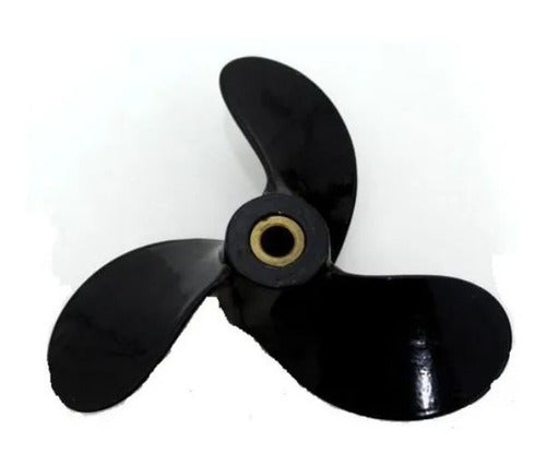 Hélice Para Motor De Popa Suzuki 5/6/8 HP Passo 7 Pinado