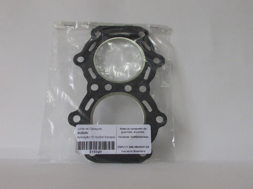 Junta Cabeçote Motor De Popa Suzuki 15 Hp