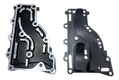 Mufla E Tampa Para Motores De Popa Yamaha 15hp Fm