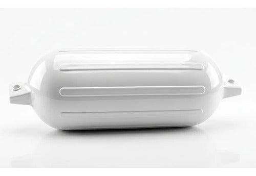 Defensa Náutica Inflável G6 25,4 X 76,2 Cm Barco Lancha Branco
