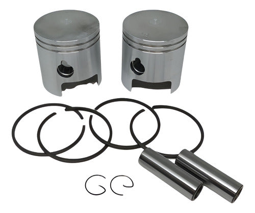 Pistão para Motor de Popa 15 À 18 Hp Mercury Super Std Par
