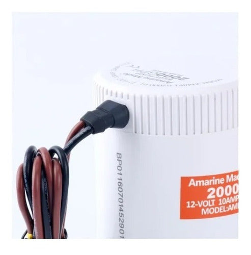 Bomba De Porão 2000 Gph 12v + Automático Seaflo