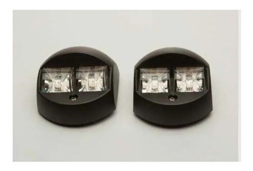 Luz Lanterna Navegação Bb-be Preta Par Arieltek
