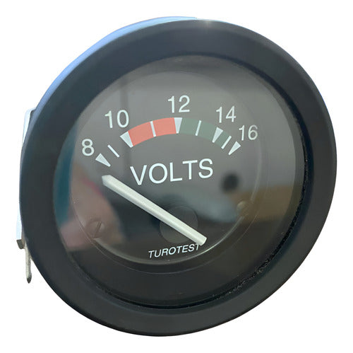 Indicador De Combustível Fuel 12v Diesel Gasolina Preto