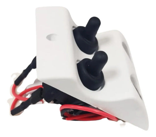 Painel Arieltek Branco 2 Funções Iluminado Barco Lancha