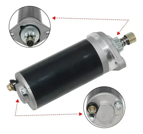 Motor De Arranque Motor Popa Mercury Tohatsu 9.9 / 15 / 18hp