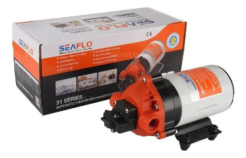 Bomba de Pressurização 1,5 GPM 12V 5,1L/MIN 5,5A 80PSI 31S Seaflo