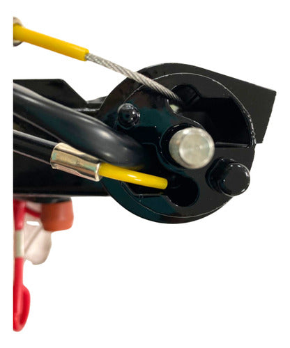 Manche Motor Popa Braço Comando Yamaha 15hp Hidea Completo