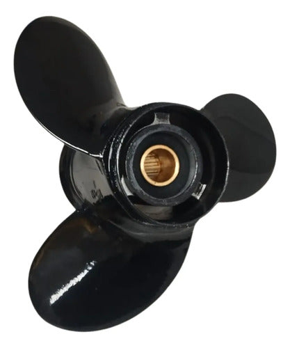 Hélice Motor Popa Mercury Super 50 Hp 3 Cil.  10 3/8 X 13 Preto