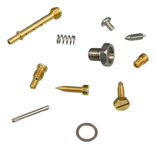 Kit Reparo Carburador Completo Motor Popa Suzuki 15 Hp