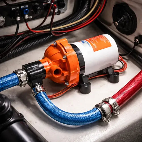 Bomba De Pressurização 3,0 Gpm 45 PSI 12V Series 33 Seaflo