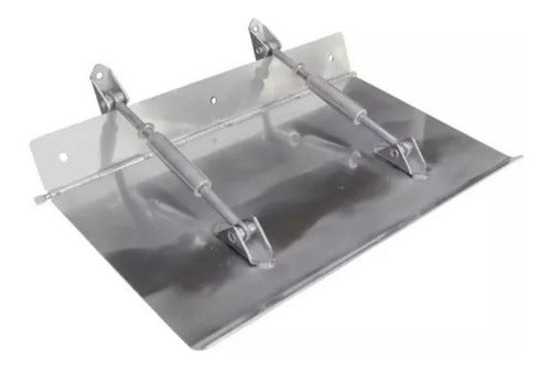 Flap Para Barcos E Lanchas 28 X 40 Cm Inox Até 35 Pés
