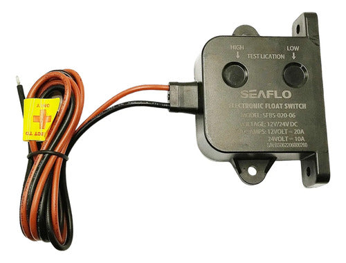 Painel De Controle E Interruptor De Bomba De Porão Seaflo