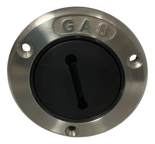Bocal Abastecimento Gasolina Agulheiro P/ Barco Nylon / Inox